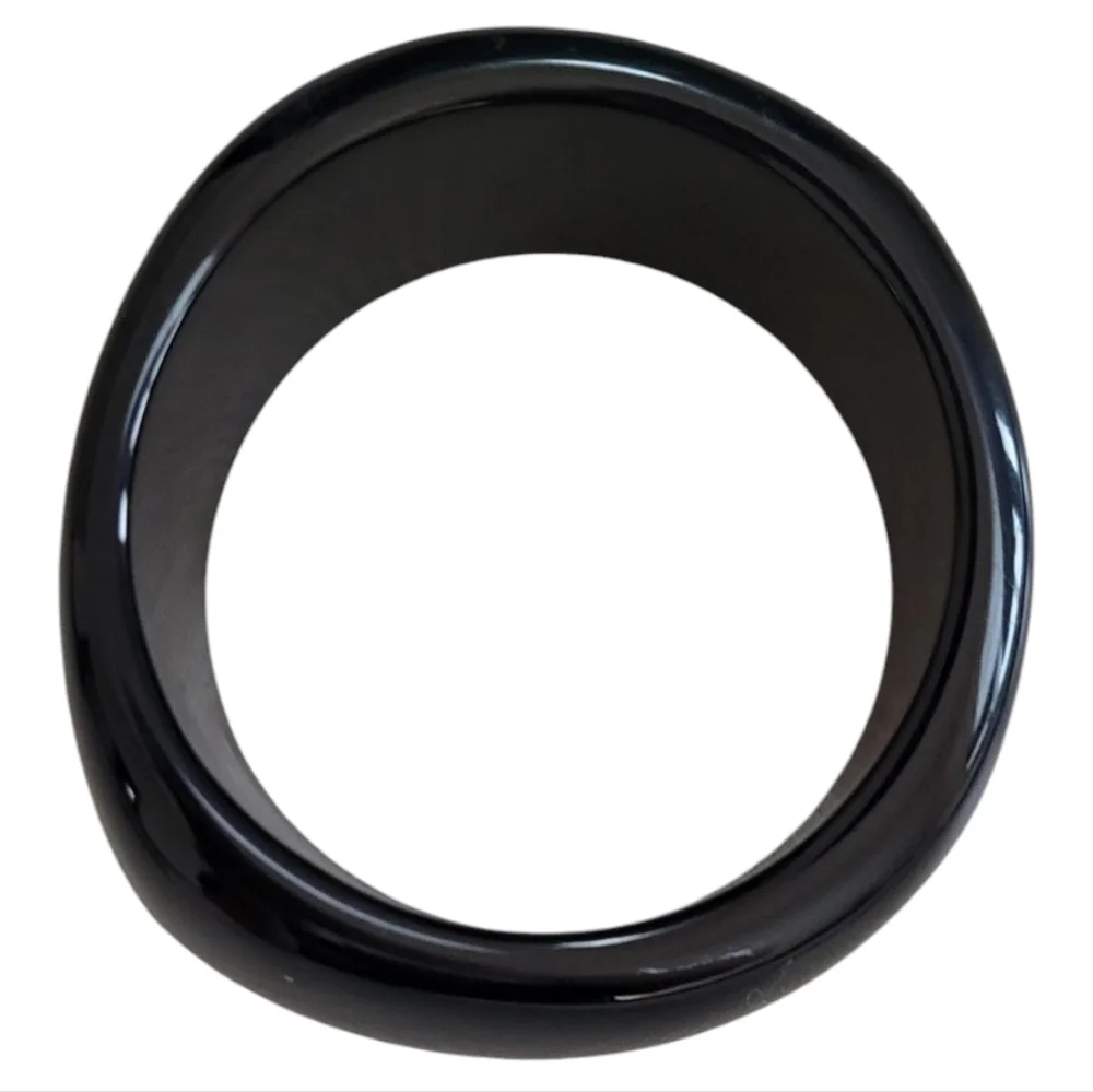 Black Wearable Chunky Bracelet Cuff